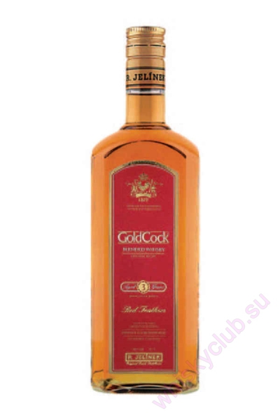 Gold Cock Red Feathers